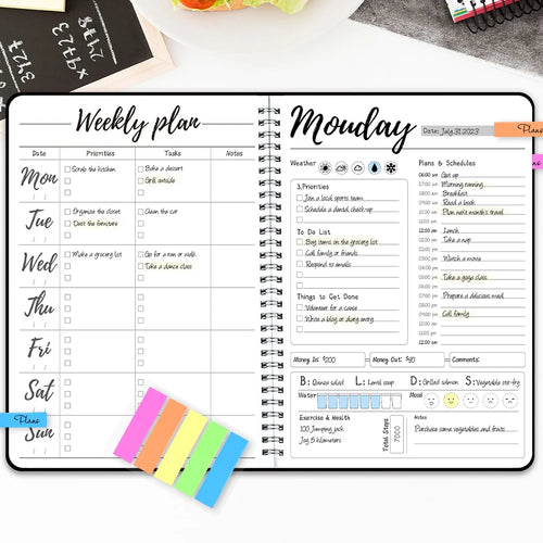 Daily Planner for Creatives to Easily Organize Your Tasks and Boost Productivity